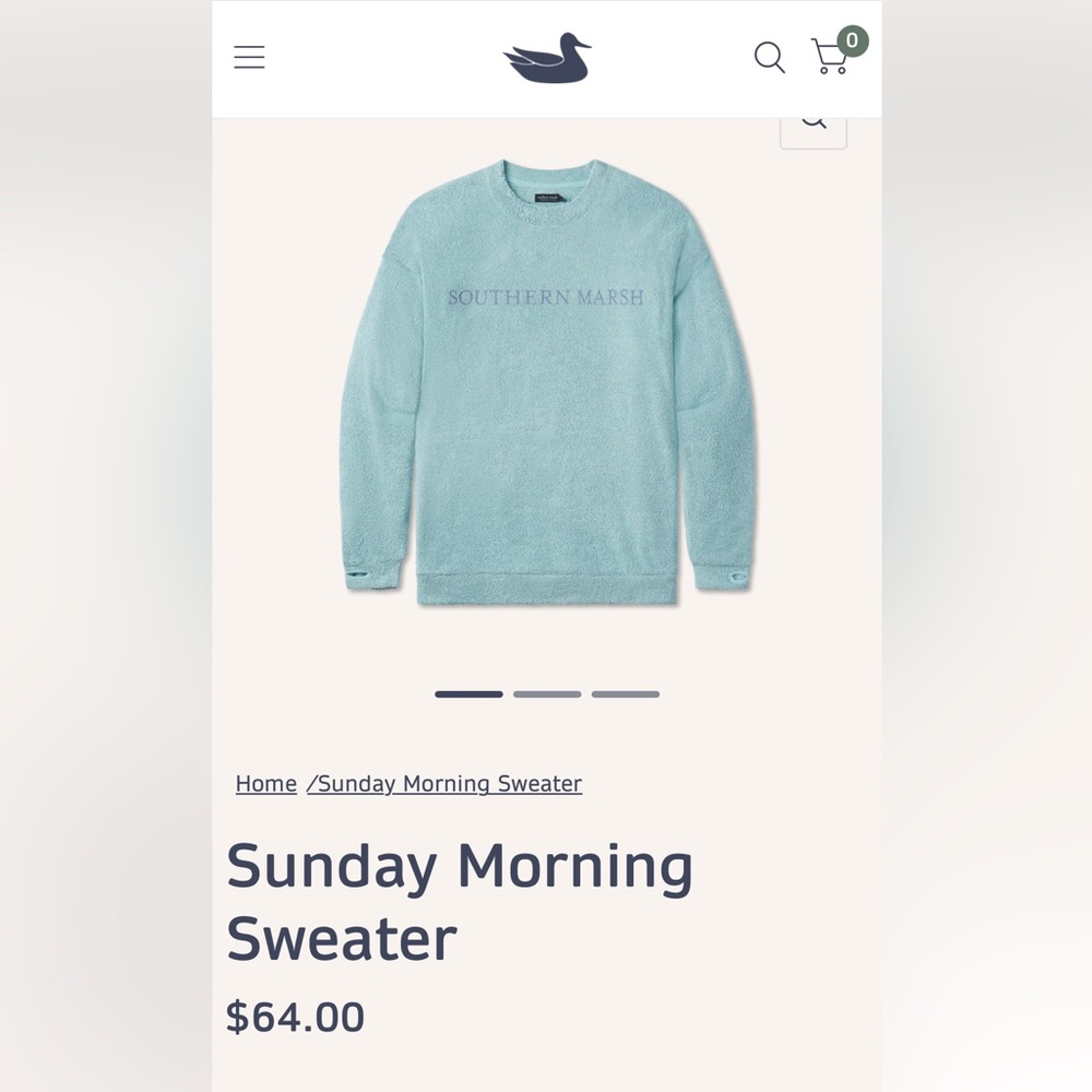 Southern Marsh Pullover